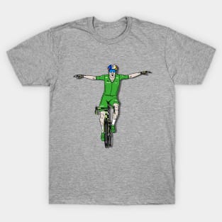 Wout Van Aert Tour de France 2022 - Green jersey champion T-Shirt